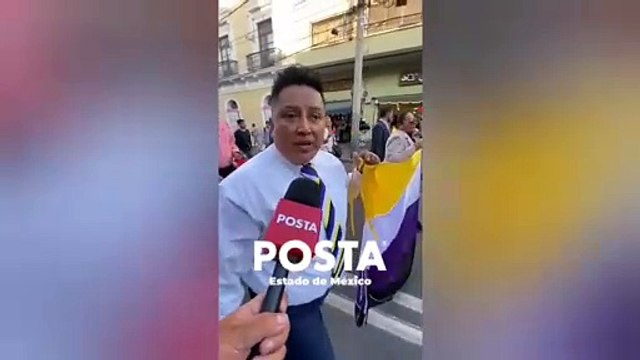 Activistas en Toluca exigen justicia a un año del asesinato de le magistrade Ociel Baena (VIDEO)