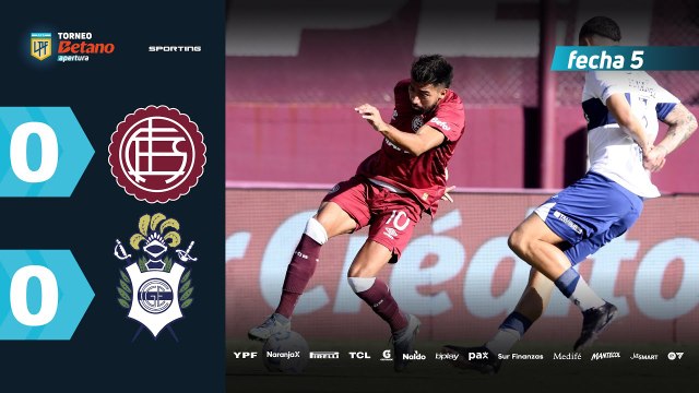 Lanús vs Gimnasia (0-0) | LPF Torneo Apertura 2025 | Fecha 5