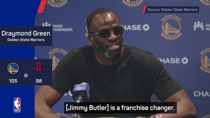 BASKETBALL: NBA: Green praises 'franchise-changer' Butler