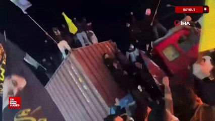 Lübnan yönetimi İran uçağına izin vermedi, Beyrut karıştı
