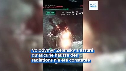 Tchernobyl : un drone russe touche l'enveloppe du réacteur, pas de fuite de radiation