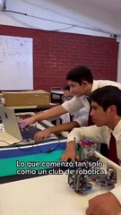 Estudiantes de robótica de Juárez buscan representar a México en Turquía