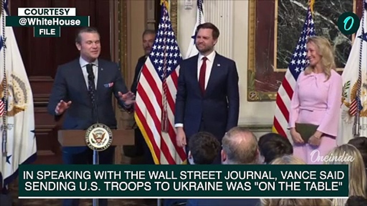 U.S To Send Army To Russia If Peace Deal Fails: VP JD Vance's Direct Military Action Threat To Putin