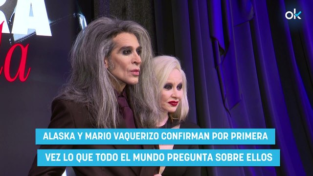 Alaska y Mario Vaquerizo confirman por primera vez lo que todo el mundo pregunta sobre ellos