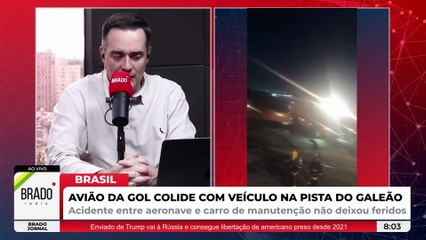 ATO TERRORISTA? AVIÃO SE CHOCA COM CARRO EM PISTA DE AEROPORTO DO RJ