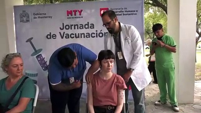 Monterrey inicia jornada de vacunación contra la influenza