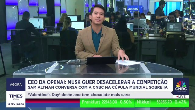 CEO da OpenAI diz que Elon Musk quer desacelerar a competição