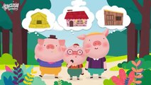 Strong Strong House - The Three Little Pigs -  Fairy Tale Songs For Kids by English Singsing
