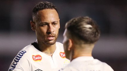 Santos boss calls for patience as Neymar underwhelms once again.mp4