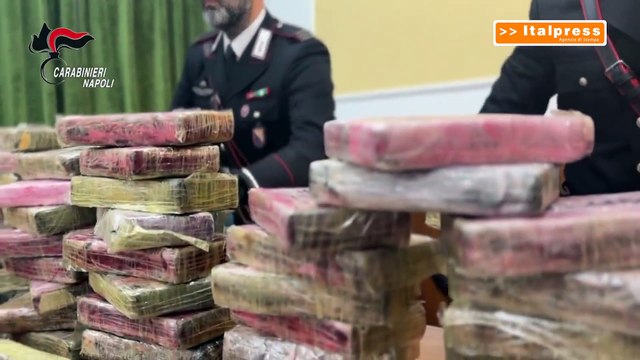 Sequestrati oltre 80 chili di cocaina, due arresti a Napoli