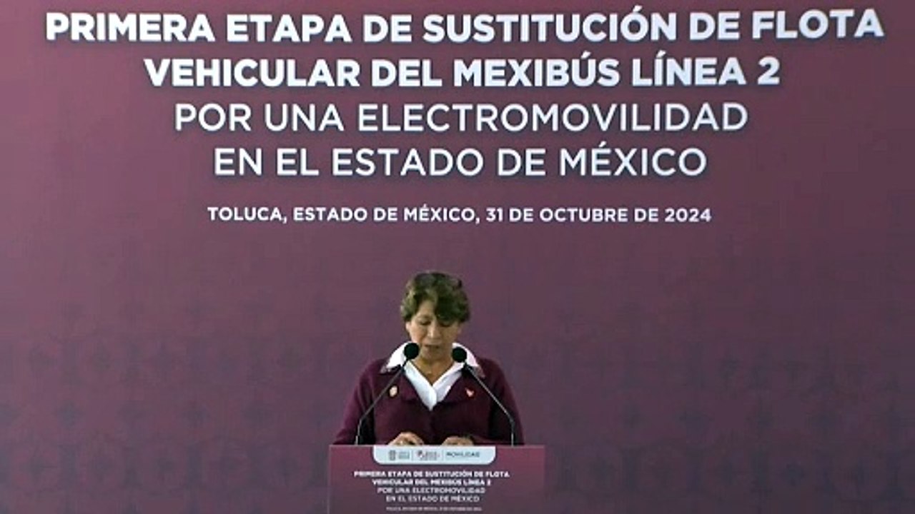 Electromovilidad llega a Edomex: arrancan con 15 unidades del Mexibus