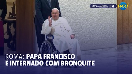 Papa Francisco hospitalizado em Roma com bronquite