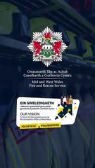 Two cars damaged by fire near an Aberystwyth beach