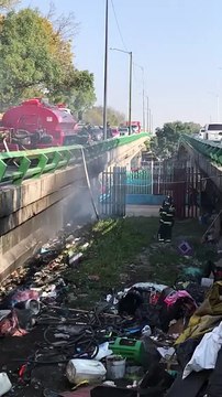 ¡Incendio en Coyoacán! Bomberos llevan más de 12 horas sin poder apagar el fuego