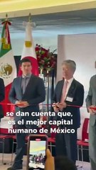 Samuel García inaugura planta Kawasaki en Salinas Victoria