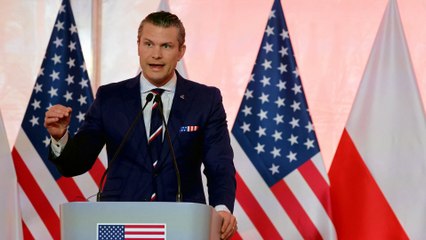 Hegseth, secretario de Defensa de EE UU: "No vamos a estar para siempre en Europa"