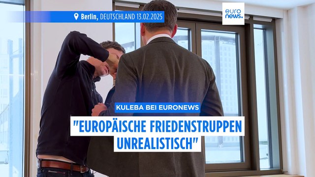 Dmytro Kuleba: Ein schlechtes Abkommen für die Ukraine ist ein Sieg für Putin