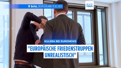 Dmytro Kuleba: Ein schlechtes Abkommen für die Ukraine ist ein Sieg für Putin