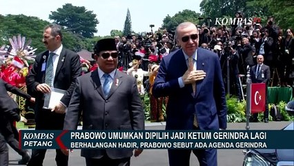 Kongres Luar Biasa Gerindra Putuskan Prabowo Jadi Ketum dan Capres 2029