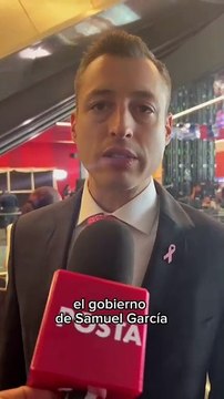 Colosio: Samuel García muestra madurez al reconciliarse con congreso y alcaldes