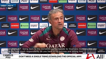La décision de Luis Enrique qui a tout changé pour Ousmane Dembélé