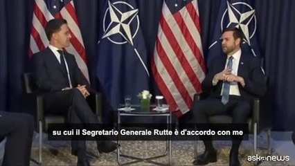 Vance: "L'Europa ? un alleato molto importante per gli Usa"