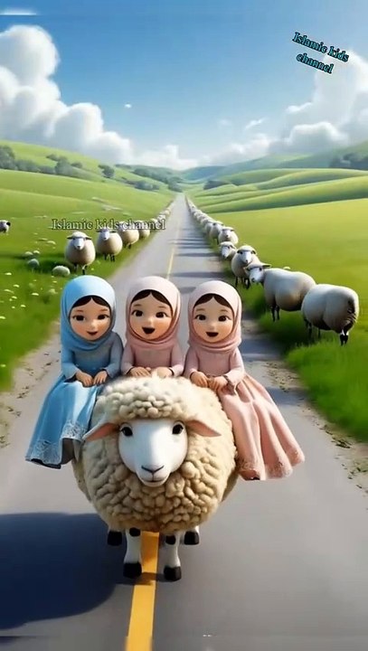 Tere Sadqay me Aqaa | kids cartoon| kids poems|rhym | islamic kids cartoon | kids tiktok| kids | cartoon | kids video