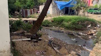 Cañada "Los Brujos" de la Tablita en Villa Mella