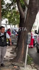 Apuñalan y balean a hombre en pleno centro de Monterrey (VIDEO)