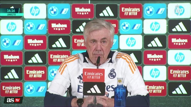 RUEDA de PRENSA COMPLETA de ANCELOTTI previa al OSASUNA vs REAL MADRID