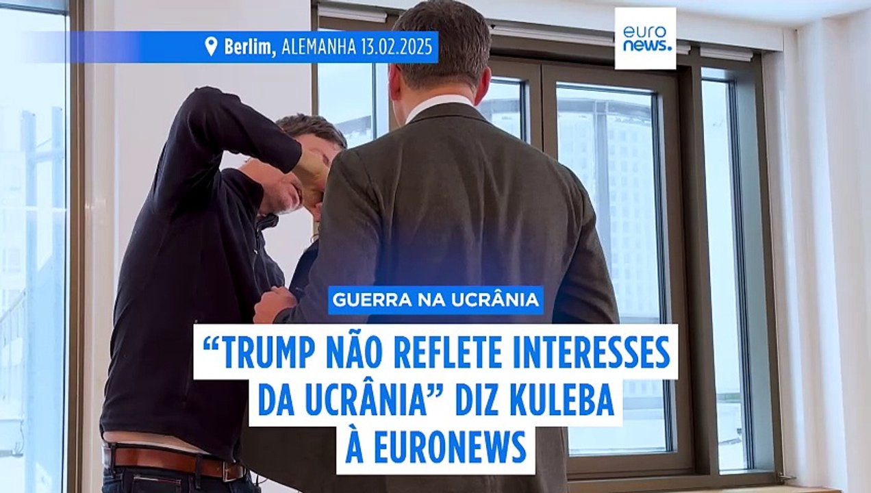"Um mau acordo para a Ucrânia é uma vitória para Putin", diz o antigo MNE ucraniano Dmytro Kuleba