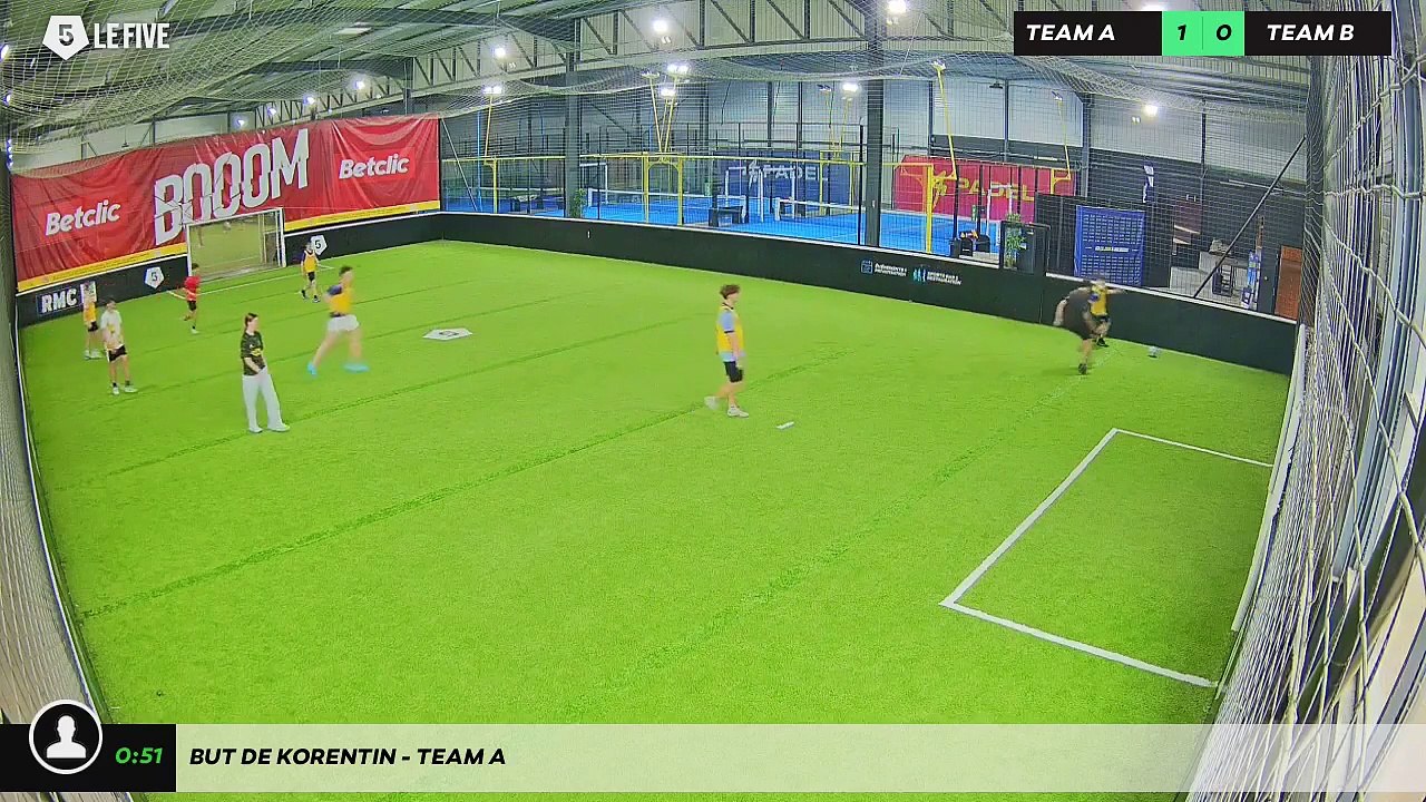 But de Korentin - Team A