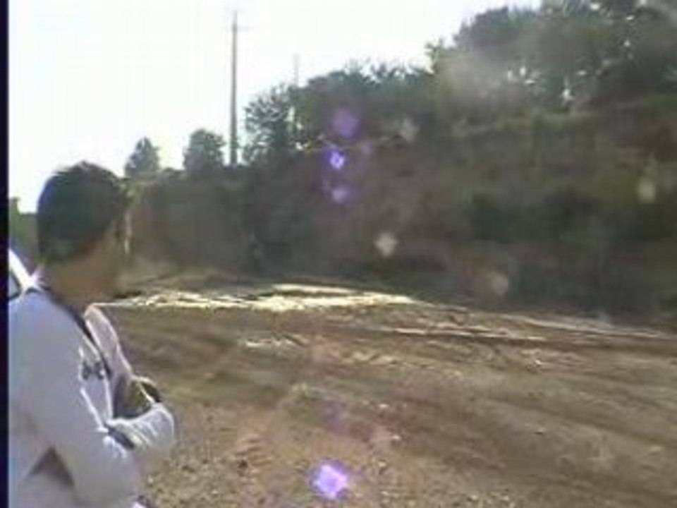 Chute moto cross
