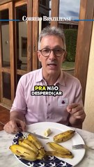 Zema volta a criticar Lula e ensina receita com casca de banana