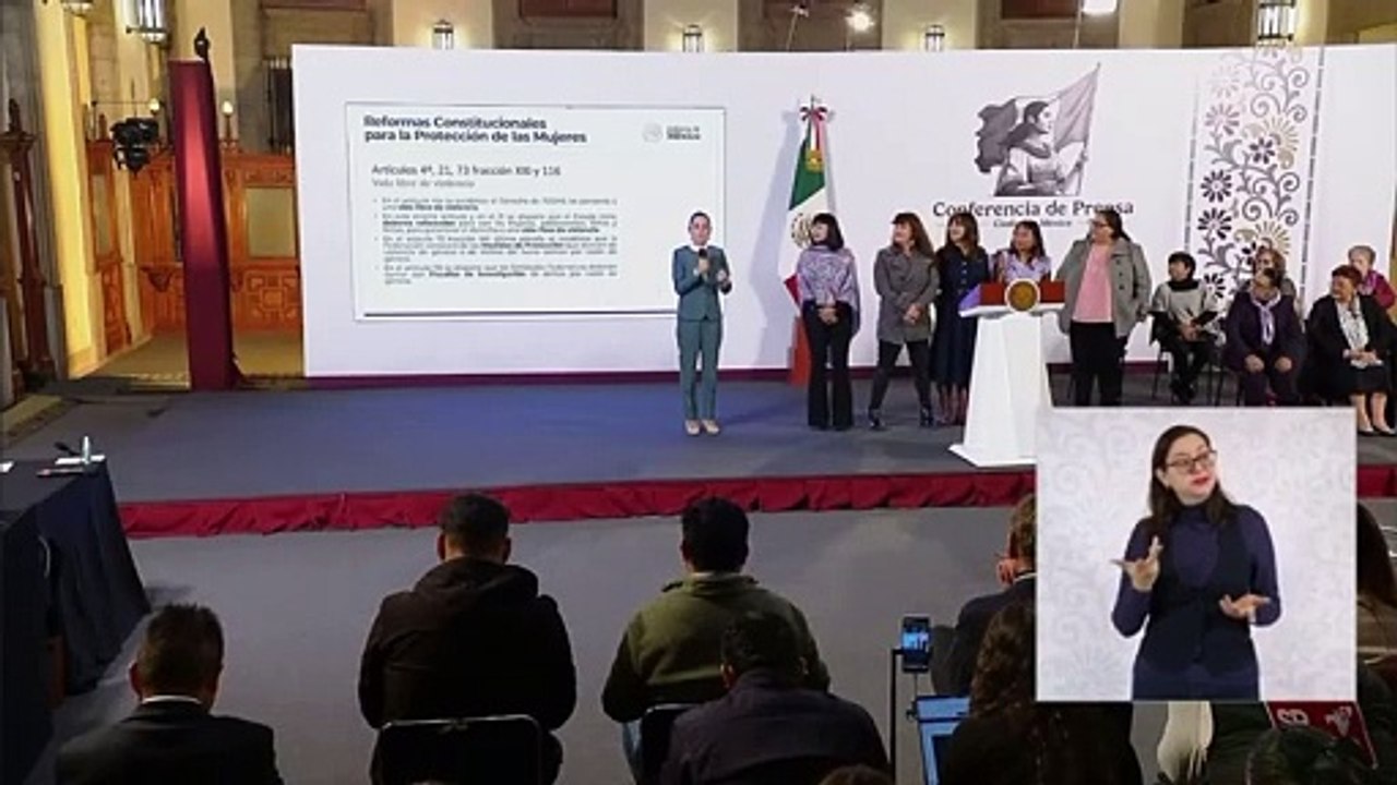 Claudia Sheinbaum propone Reformas Constitucionales para garantizar igualdad de género