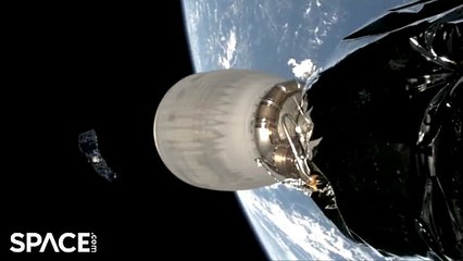 Watch This Amazing View From Space Of How SpaceX Starlink Satellites Were Deployed