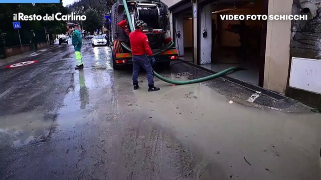 Allagamenti in via San Mamolo a Bologna: il video