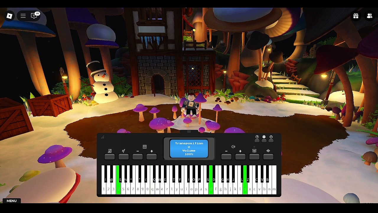 Nu Pogodi theme Roblox piano