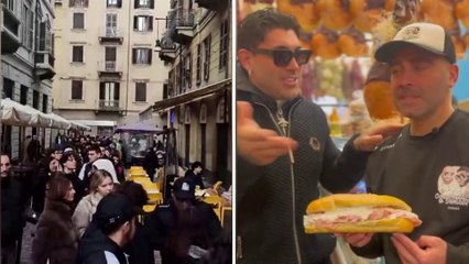 Torino: Il Nuovo Panificio di Donato De Caprio Attira Migliaia di Fan 🍔