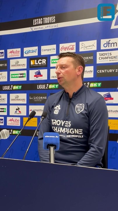 "Nicolas De Préville a toujours répondu présent" : les mots de l'entraîneur de l'Estac, Stéphane Dumont