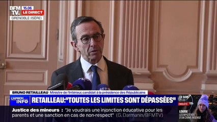 Narcotrafic: "C'est une déferlante de drogues, un tsunami blanc même", déplore Bruno Retailleau