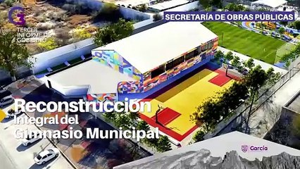 García impulsa el desarrollo juvenil con la remodelación del gimnasio municipal