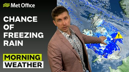 Met Office Saturday morning weather forecast 15/02/2025 - Persistent widespread rain