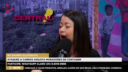 CENTRAL 98 | Ataques a carros assustam moradores em Contagem