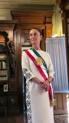 Claudia Sheinbaum; así fue el detrás de cámaras para foto oficial