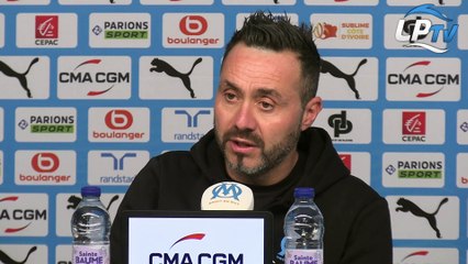 De Zerbi : "Je ne suis pas encore satisfait à 100 %"