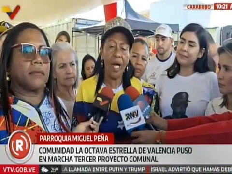 Carabobo | Comunidad La Octava Estrella pone en marcha proyectos priorizados en Consulta Popular