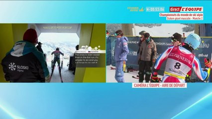 Le replay de la 2e manche du slalom géant messieurs - Ski - Championnat du monde