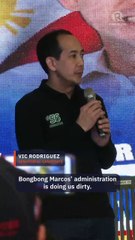 Vic Rodriguez taunts Marcos in 2025 Senate run kickoff