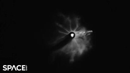 SpaceX Starship's Hot Staging In Amazing Tracking Cam View